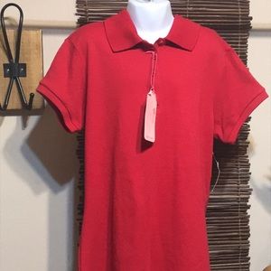 {$8 BUNDLED} New COPPER KEY Red Polo Shirt